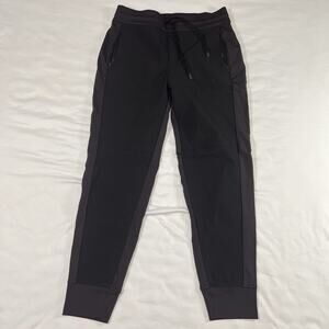 Athleta Pants Women Size 10 Black Headlands Hybrid Trek Jogger Stretch Athleisur
